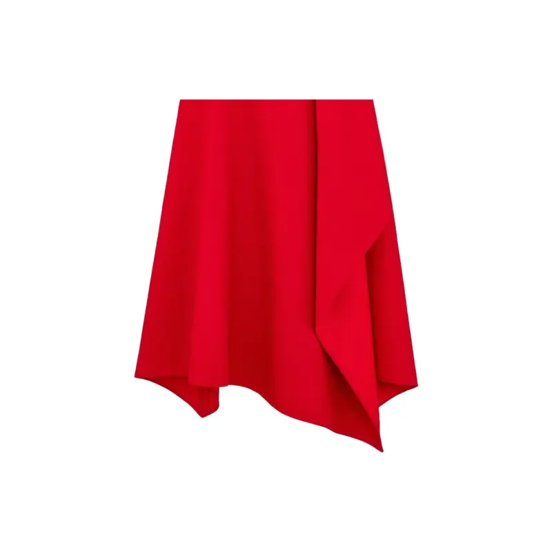 DIOR Sleeveless Dress Women's Red-3
