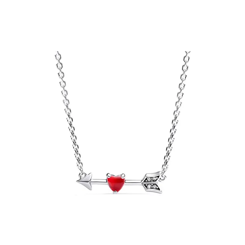 Pandora 925 Sterling Silver Necklaces Women's Silver-0
