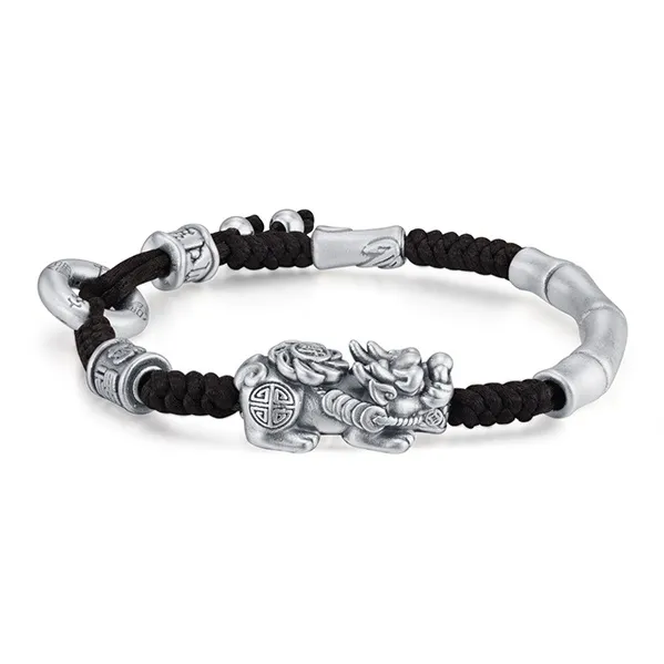 CHINA GOLD S999 Fine Silver Bracelets Unisex-0