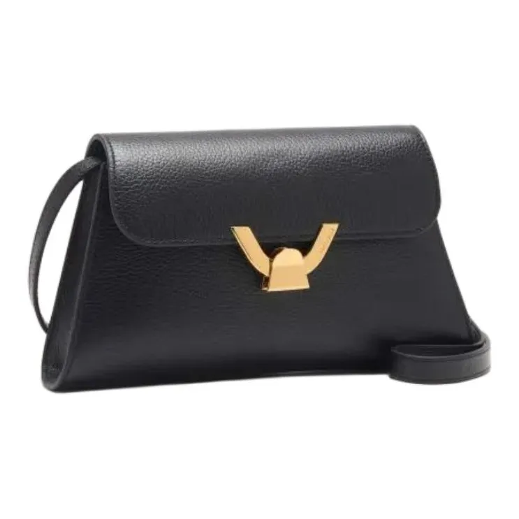 COCCINELLE Dew Foldover Top Small Shoulder Bag-1