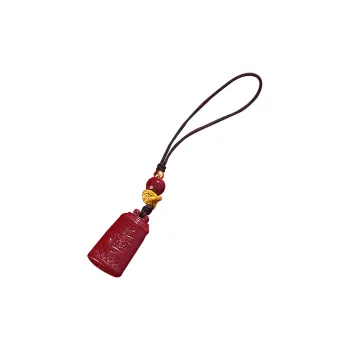 Wanshu Cinnabar Pendants Unisex
