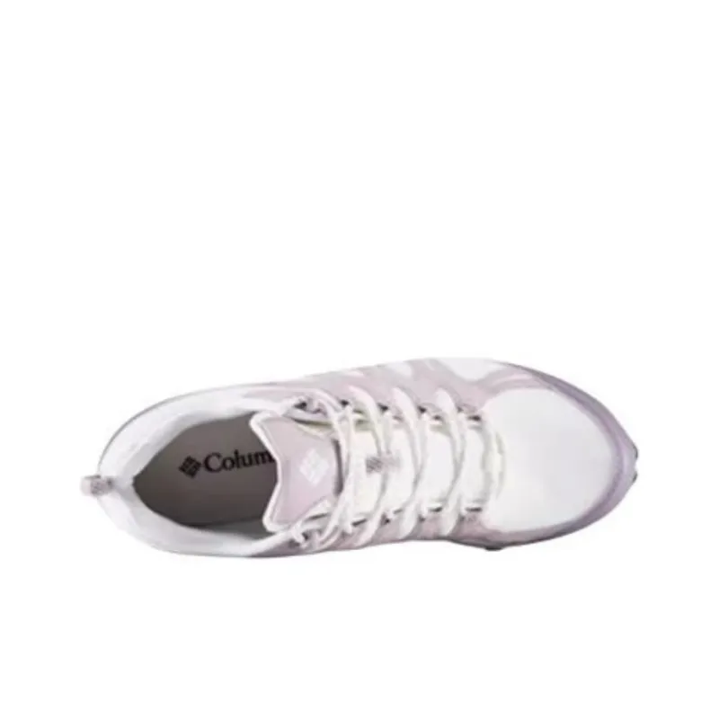 Columbia Peakfreak Anti Slip Wear Resistant Low Top Hiking Shoes Women's Purple White-2