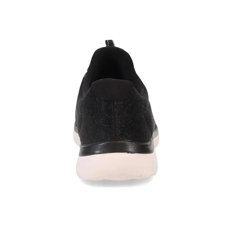 Skechers Summits Anti-Slip Wear-Resistant Low-Top Casual Shoes Women's Black-5