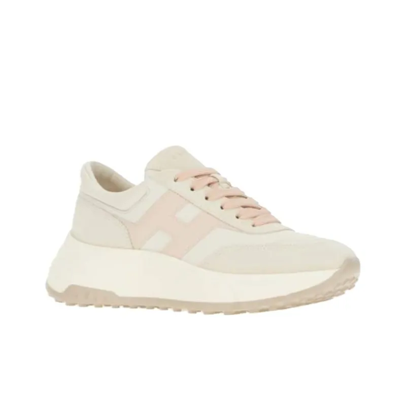 HOGAN Logo Detailed Lace Up Sneakers Women's-2