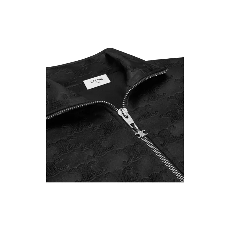 CELINE Tracksuit Jacket In Triomphe Jersey-2