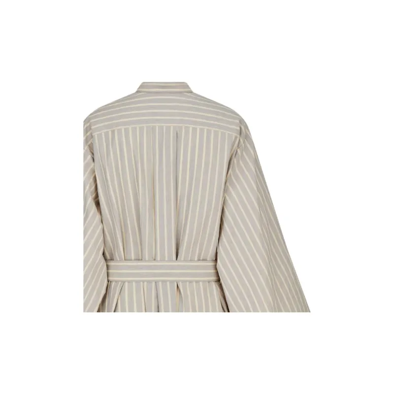 DIOR SS23 Long-Sleeved Dresses Women's Light Gray-3