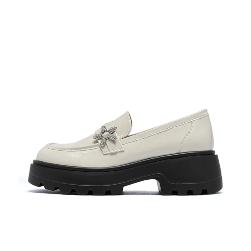 AGSDON Loafers Women's Black/Beige-6