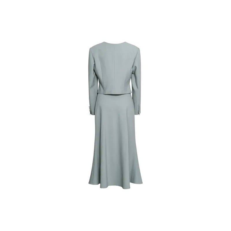 ROEYSHOUSE Skirt Set Women's Pea Green-2