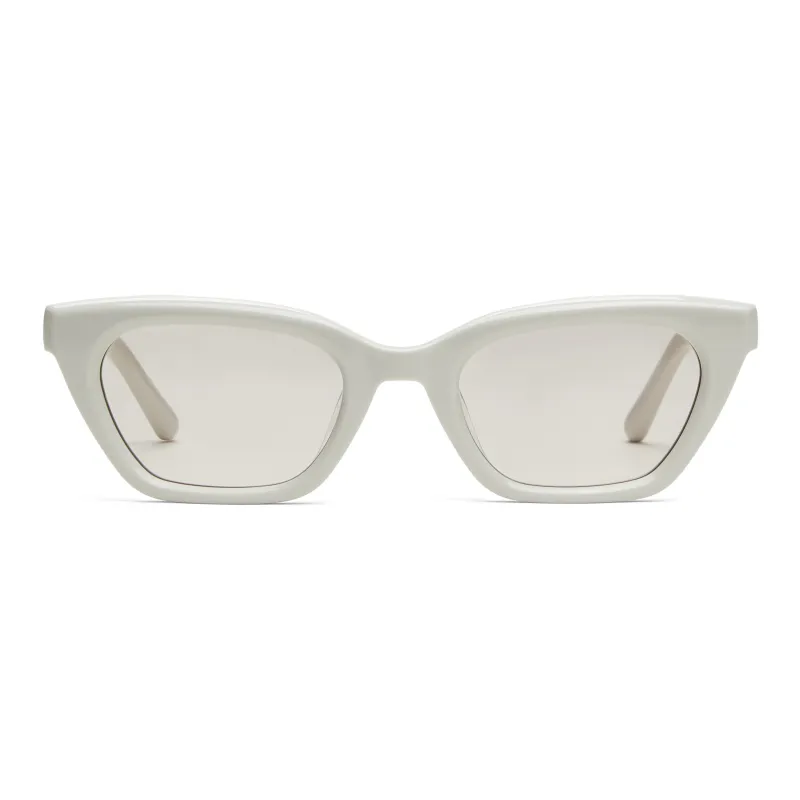 CHARLES&KEITH Sunglasses Women's Black/Chalk Pink White-3