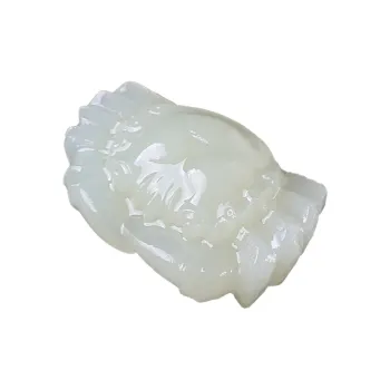 Renyu Jewelry Hetian Jade Pendants Yellow Jade Unisex