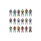 Full Set (18 Pcs Character)