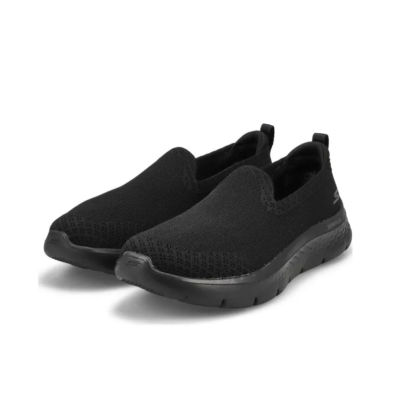 Skechers Go Walk Fle Cushioning Slip Resistant Low Top Casual Shoes Women's Black-2