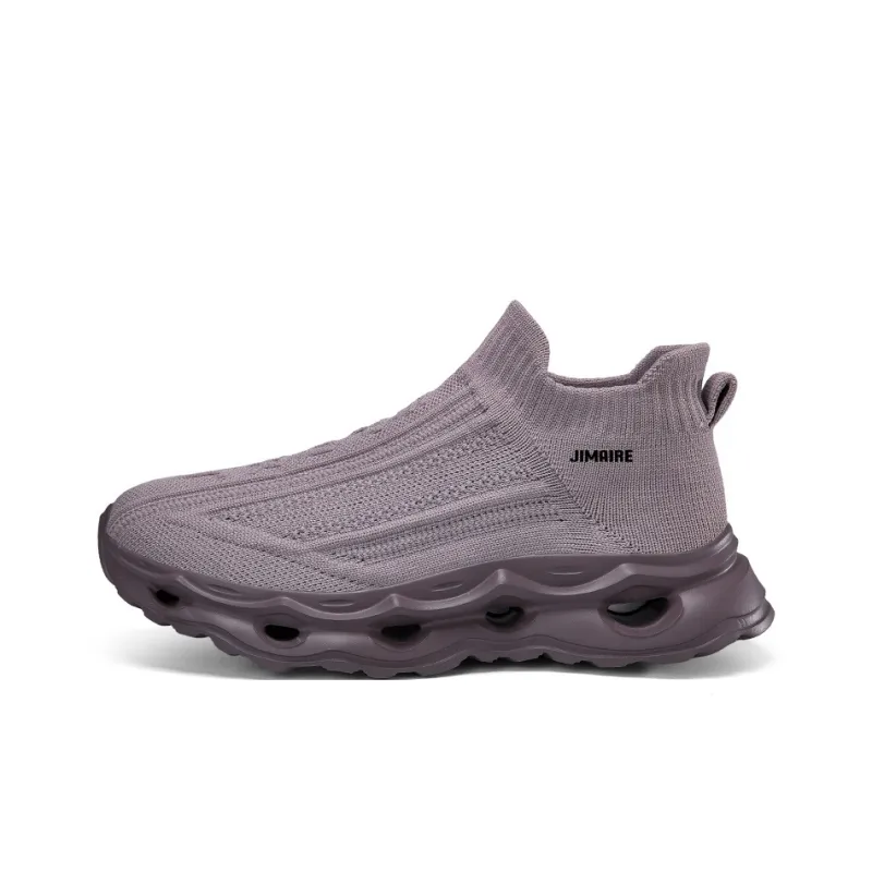 King Jinmai Anti Slip And Wear Resistant Lightweight Mid Top Casual Shoes Unisex-20