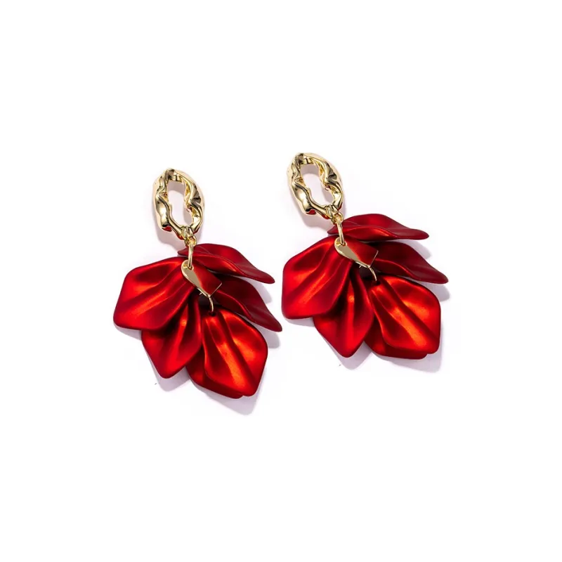 QLADY S925 Silver Stud Earrings Women's-5