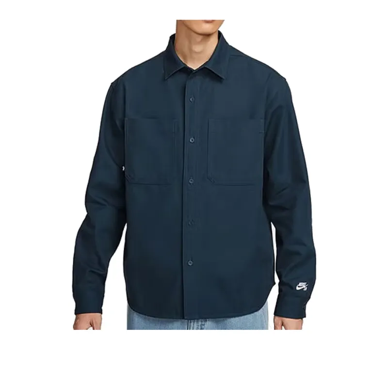 Nike Shirts Men Navy Blue-2