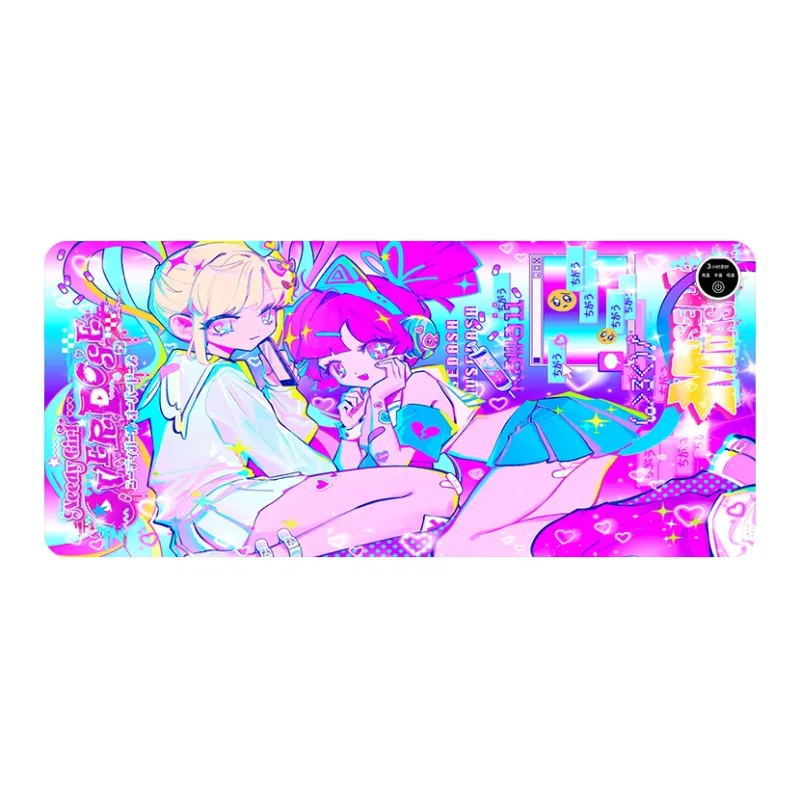 ZHUANGXINGXIA Extra Large Heating Desk Pad MYX 921-930 For Students Dormitory Office Writing Mouse Pads-8