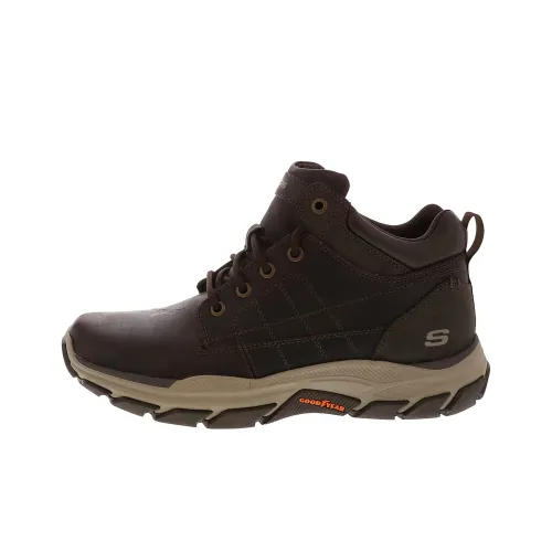 Skechers Respected Short Outdoor Boots Men's Brown