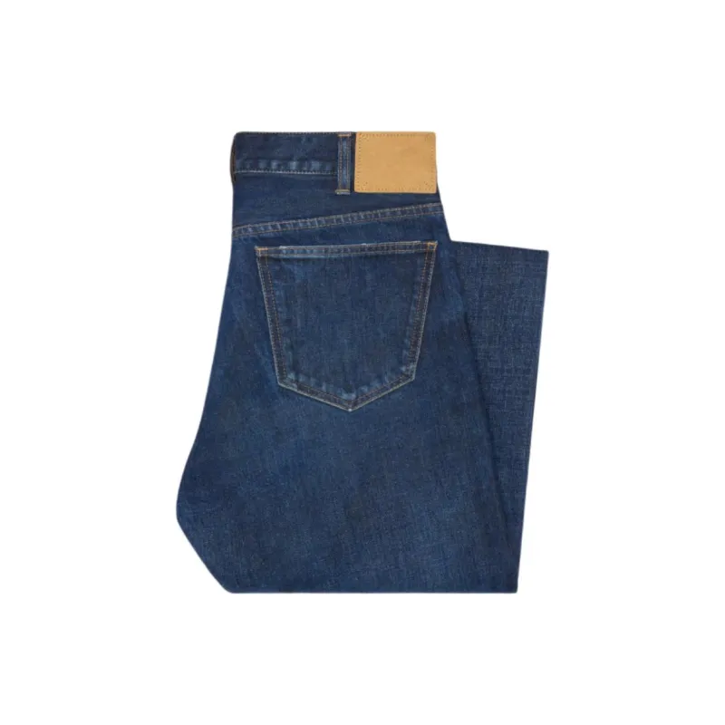 CELINE Kurt Jeans In Indigo Dark Stone Wash Denim-1