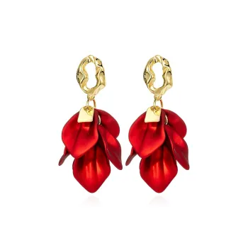 QLADY S925 Silver Stud Earrings Women's