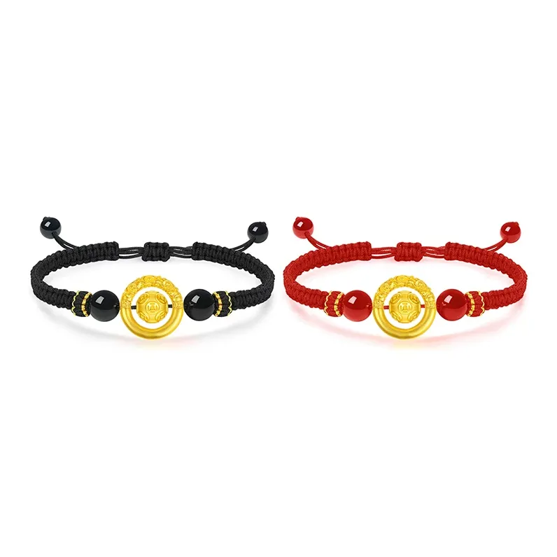 Lao Feng Xiang Gold Bracelet Unisex-4