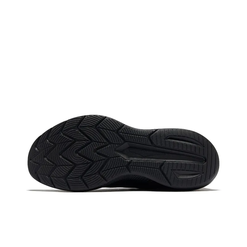 Erke Sky Horse 3.0 Cushioning, Breathable, And Resilient Design Low Top Sprint Running Shoes Men's Jet Black-4