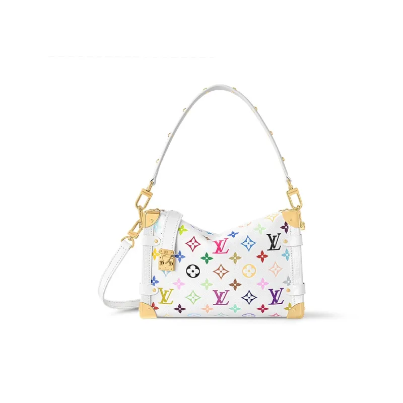 LOUIS VUITTON X Takashi Murakami Side Trunk Mm White Multicolored-0