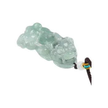 Oushuo Jewelry Ice Glutinous Jadeite Necklaces Unisex