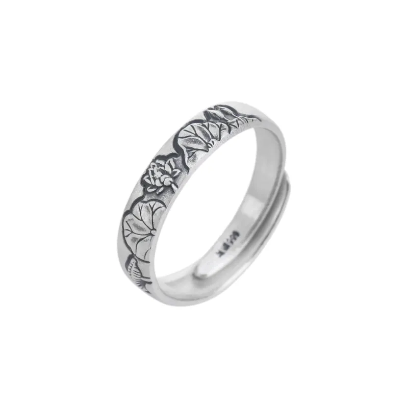 CHIC ZONE 999 Fine Silver Rings Women's-0