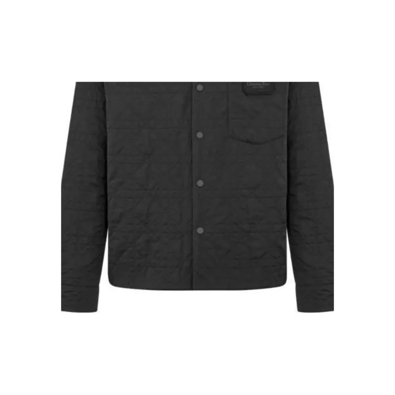 DIOR Cannage Quilted Overshirt-7