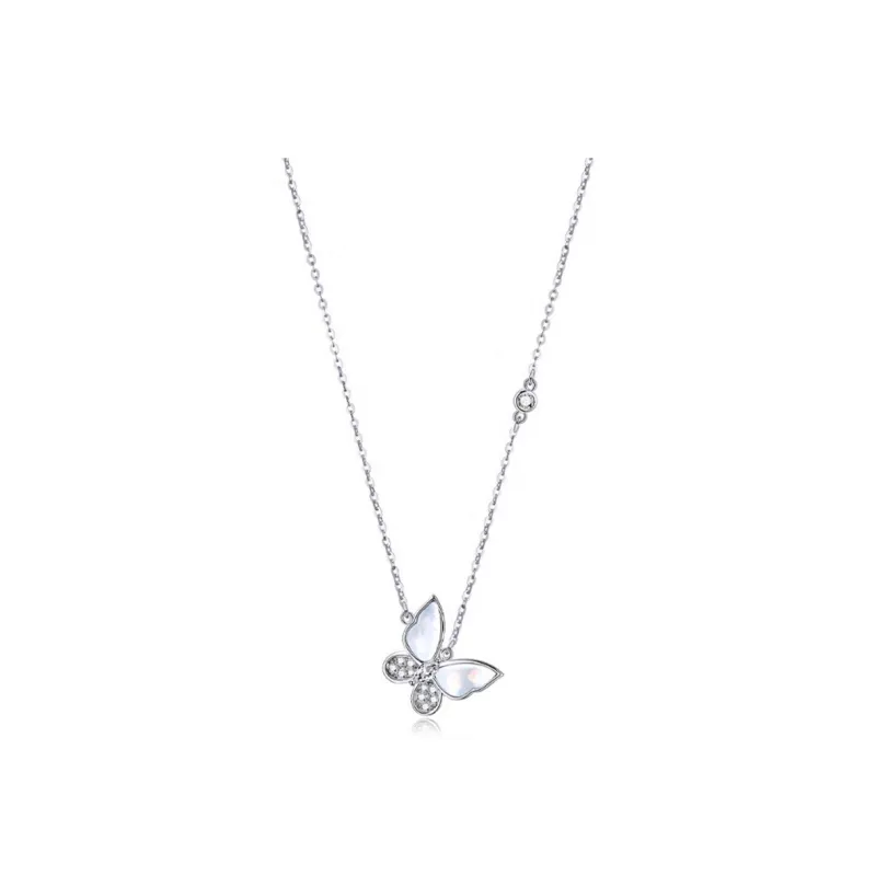 Lockstarfy Mother Of Pearl Necklaces Women's-0