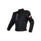 Black Motorcycle Jacket Top
