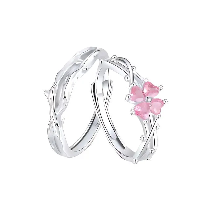 Zheng Tai Fook S999 Fine Silver Rings Unisex-6