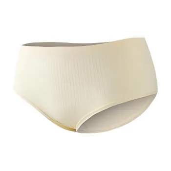 CHAOJIANTA Underpants Women's 1 Pack Beige Yellow