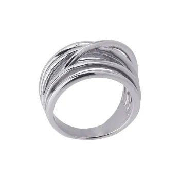 ANARTXY Surgical Steel Rings Women's Silver/Gold