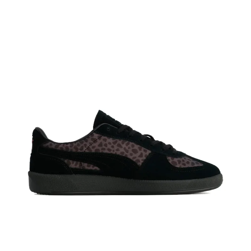 Scye x PUMA Palermo Anti Slip Wear Resistant Low Top Skateboard Shoes Unisex Black Red-1