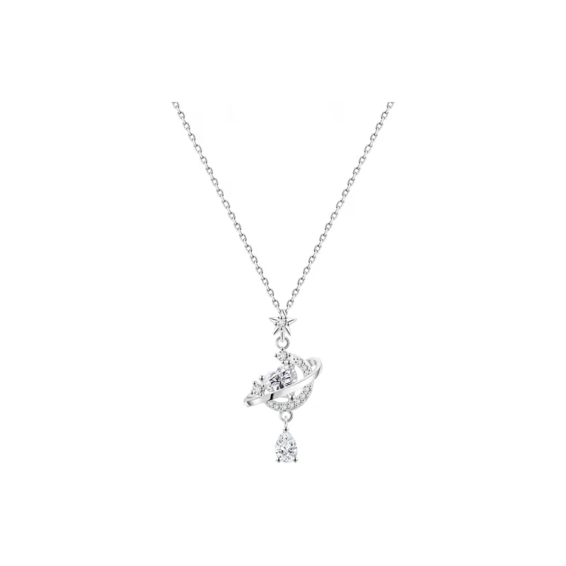 Heart Grass 999 Fine Silver Necklaces Women's-0