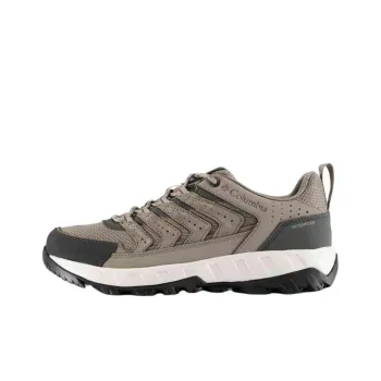 Columbia Strata Trail Anti Slip Wear Resistant Low Top Hiking Shoes Men's Brown