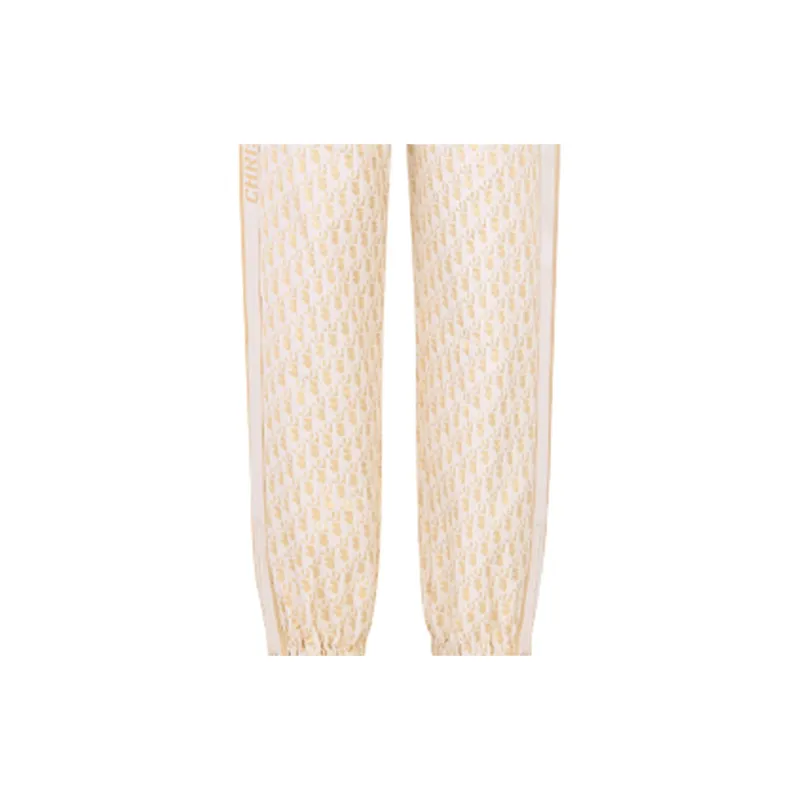 DIOR Quarterly New Products Casual Pants Women's Gold-4