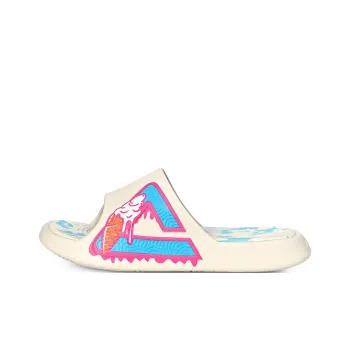 PEAK State Pole Slip Resistant Abrasion Resistant Cushioning Slide Slippers Unisex Beige Red Blue