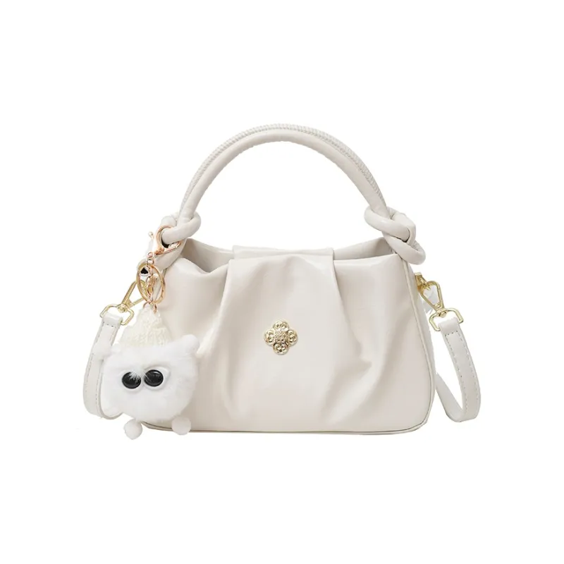 Yalu PU Handbag Regular Women's White/Brown/Black-1