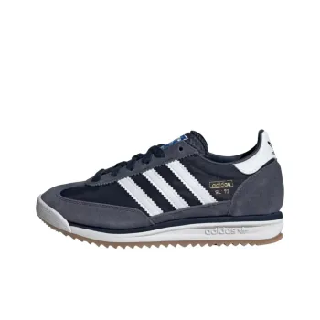 Adidas Originals SL 72 RS Anti Slip Wear Resistant Low Top Kids Lifestyle Shoes Marine Blue Teenagers