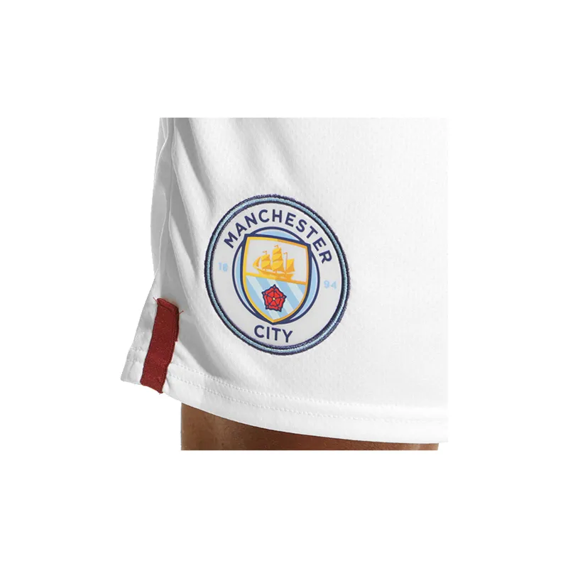 PUMA Manchester City Home Soccer Bottoms Men White-3