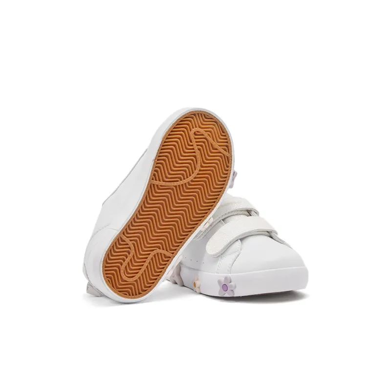 DAVE&BELLA Anti-Slip Wear-Resistant Kids' Skateboarding Shoes White Children Aged 3-7 Years Old-7