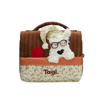 Tagi. Polyester Makeup Bag Women's Citrus Chocolates