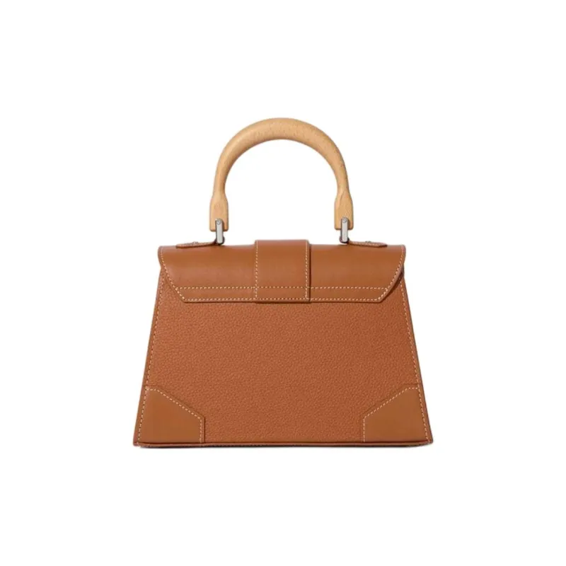 GOYARD Saigon Leather Shoulder Bag Crossbody Bag Handbag Mini Women's Tan-2