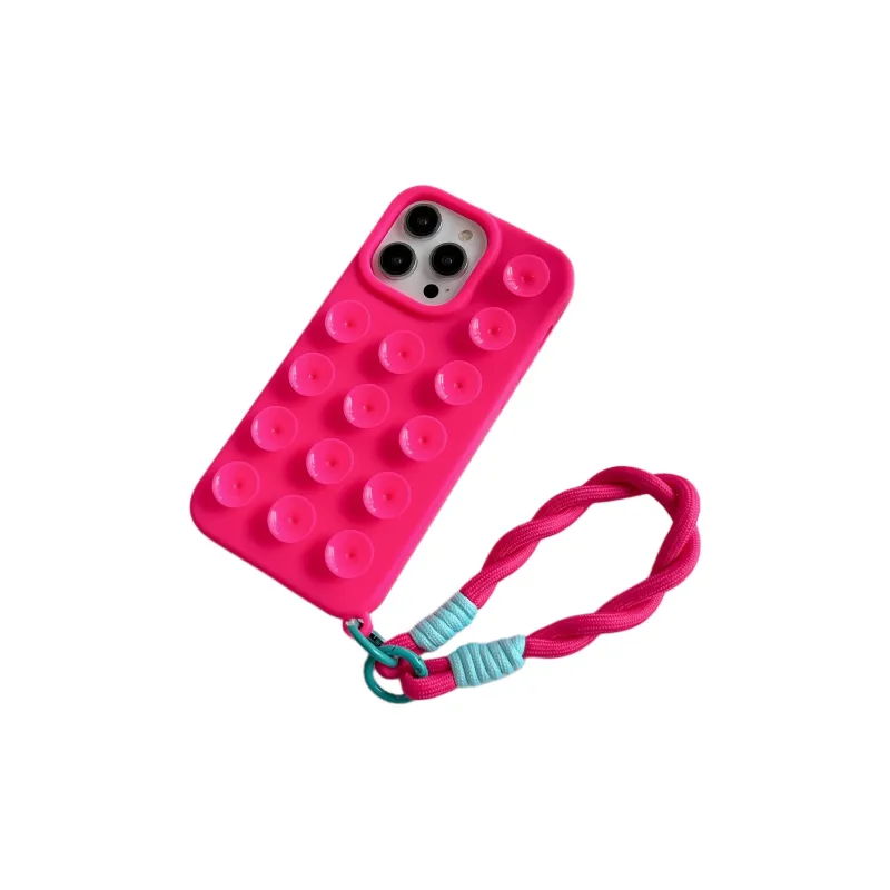 BYZ TPU Material Summer Candy Color Magnetic Strap With Lanyard Compatible With Apple 16/15/14/13 Pro Proma-6