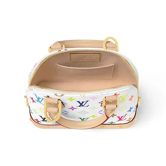 LOUIS VUITTON X Takashi Murakami Alma Bb White Multicolored-3