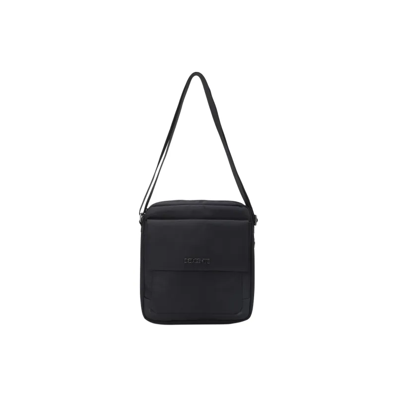 DESCENTE Nylon Crossbody Bag Medium Size Men's Black-0