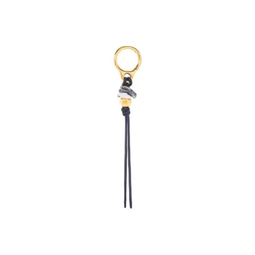 LOEWE Enamel, Brass, Acetate, Calfskin Pendants Women's Gold
