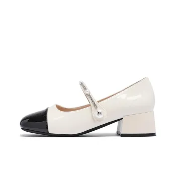 AGSDON Chunky Heel High Heels 4.5cm Women's